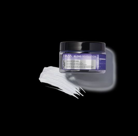 Blond revolution / web effect hair mask