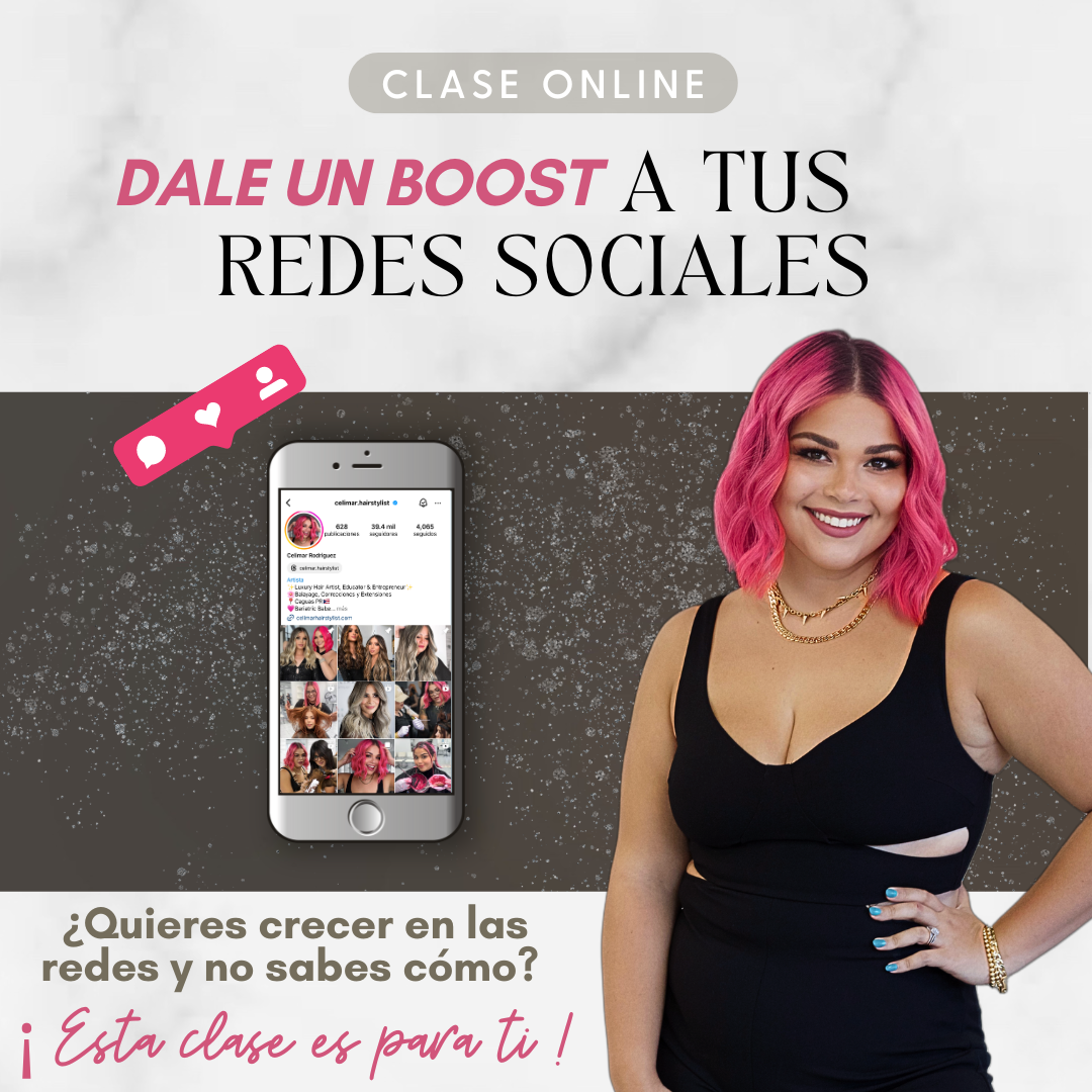 Dale un Boost a tus REDES SOCIALES - Clase Online Grabada