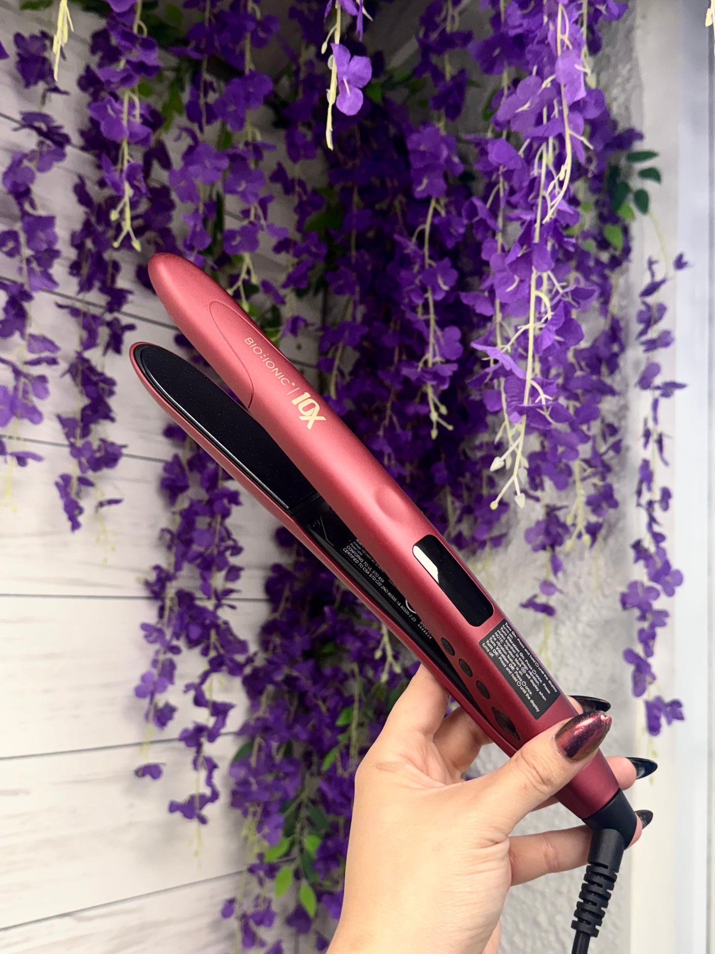 Bio ionic Iron 10 x Burgundy